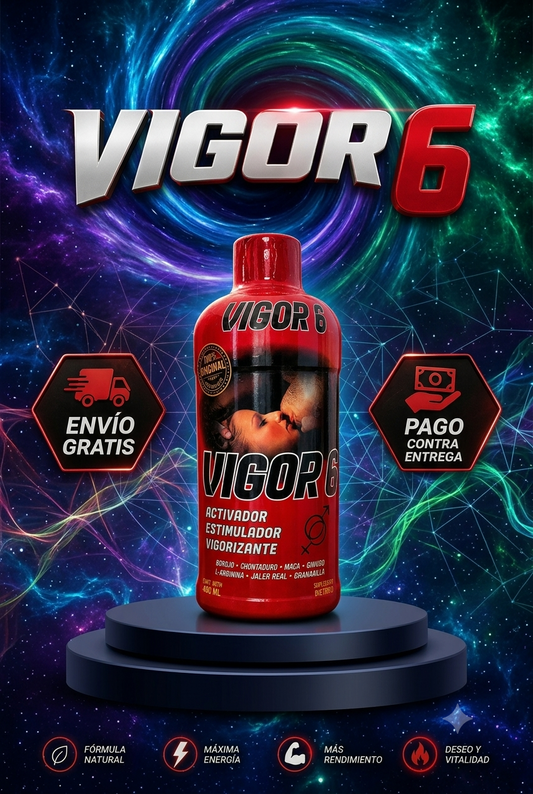 🔥 Vigor 6 de VitalCOL – Energía y Deseo al Máximo 🔥