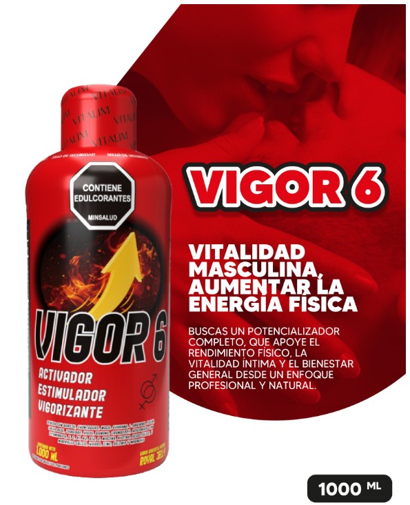 🔥 Vigor 6 de VitalCOL – Energía y Deseo al Máximo 🔥