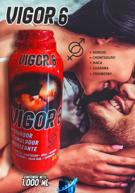🔥 Vigor 6 de VitalCOL – Energía y Deseo al Máximo 🔥