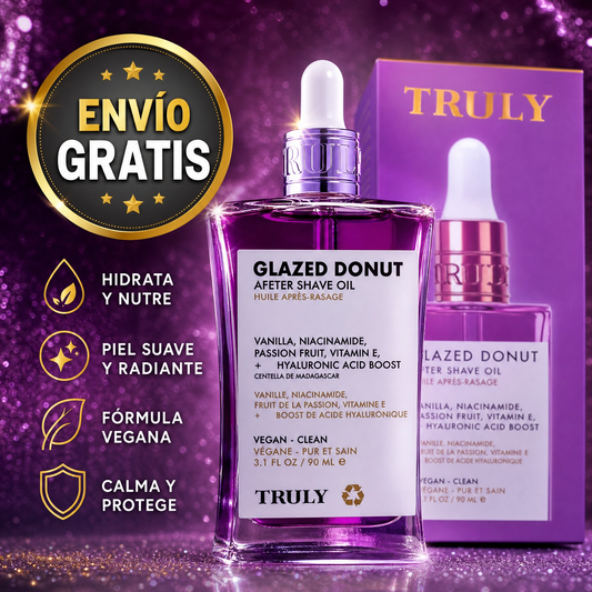 Aceite After Shave Donut Glaseado – Cuidado con un toque dulce