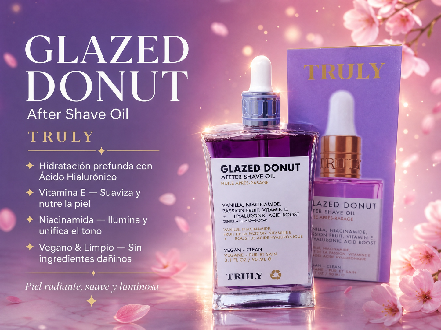 Aceite After Shave Donut Glaseado – Cuidado con un toque dulce