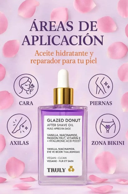 Aceite After Shave Donut Glaseado – Cuidado con un toque dulce