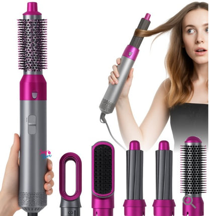 Cepillo secador 5 en 1 para el cabello