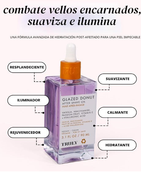 Aceite After Shave Donut Glaseado – Cuidado con un toque dulce